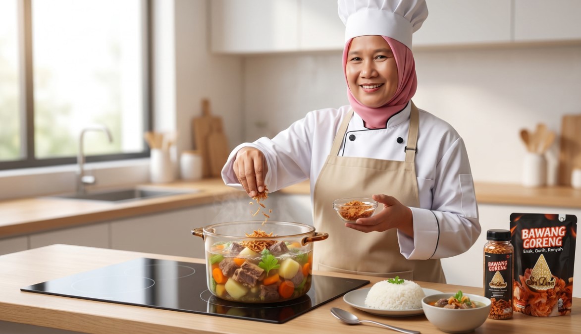 Bawang Goreng Sri Dewi: Gurih Khas Rumahan dari Dapur Driver Ojol Mandiri Perempuan